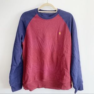 Izod Colorblock Crewneck Sweatshirt